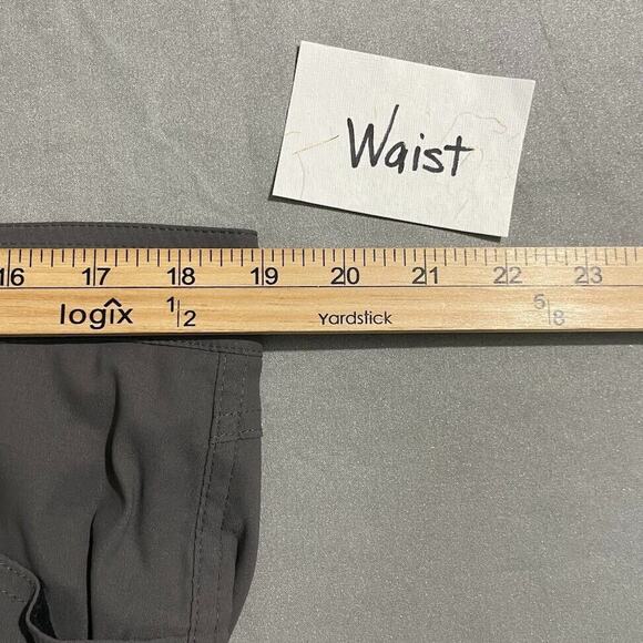 Eddie Bauer Mens Size 36X30 Gray Nylon Fleece Lined Pants Actual 38X29 Gorpcore - Picture 11 of 13